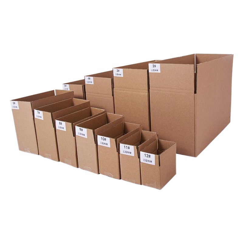 E-Commerce express box wholesale postal express carton packing square corrugated thickened hard printable packaging box