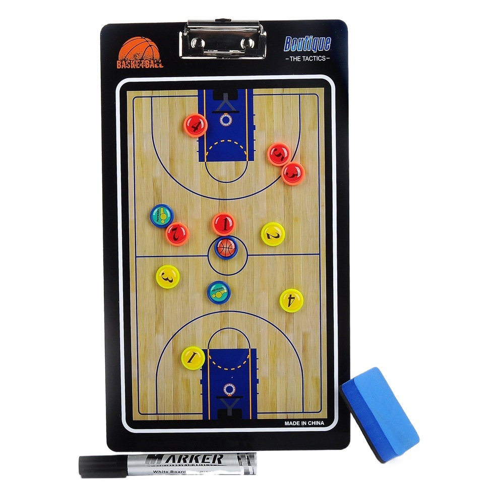 PVC basketball tactical board magnetic coach tactical board exercise pictorial board tournament teaching board Tacticalboard