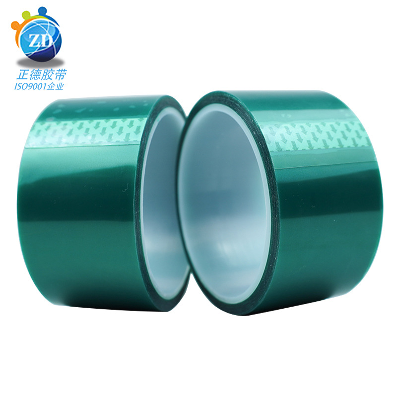 PET high temperature resistant green double-sided tape PCB circuit board circuit board electroplating acid resistant double-sided green tape