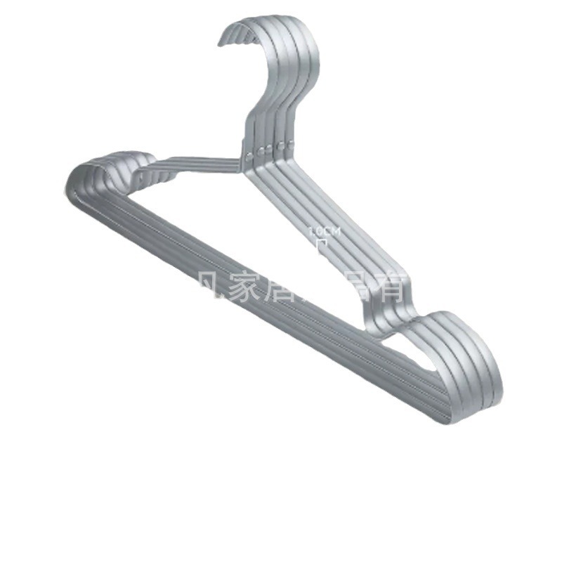 Picture of Aluminum Alloy Hanger Widened Thickened Shoulder Seamless Non-Slip Household Hanging Clothes Bedroom Rack Hook Clothes Hanging Support Clothes
