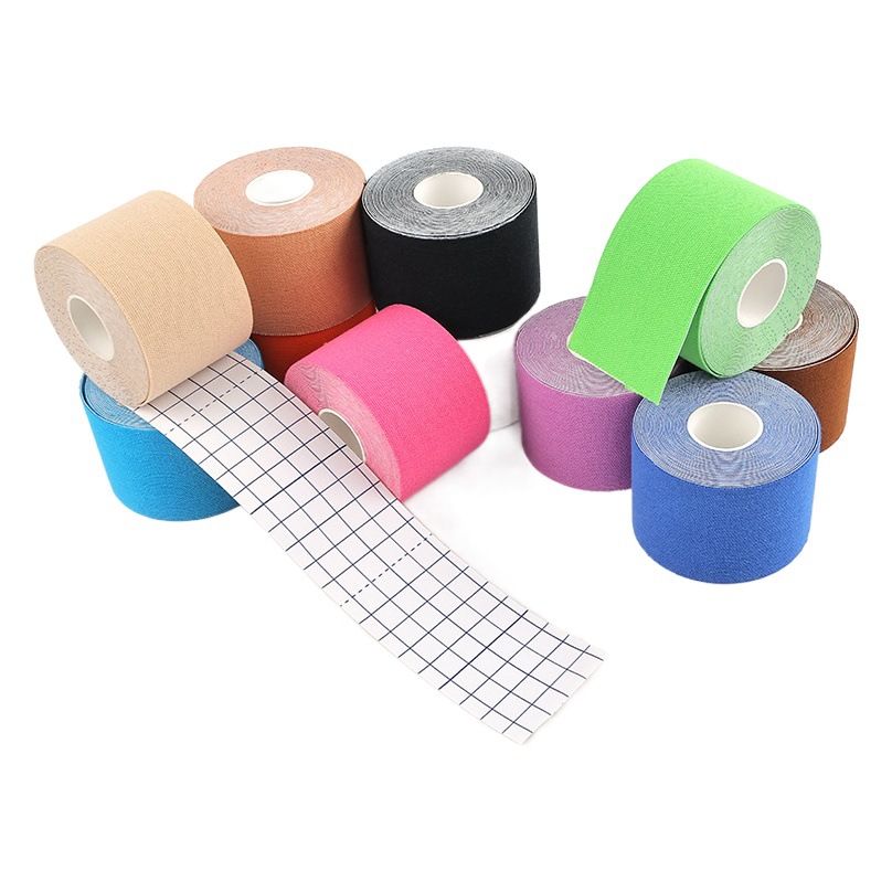 Picture of in stock Sports Tape Muscle Sticker Muscle Sticker 5cm Knee Pad Elbow Fitness Chest Sticker Muscle Sticker Muscle Sticker