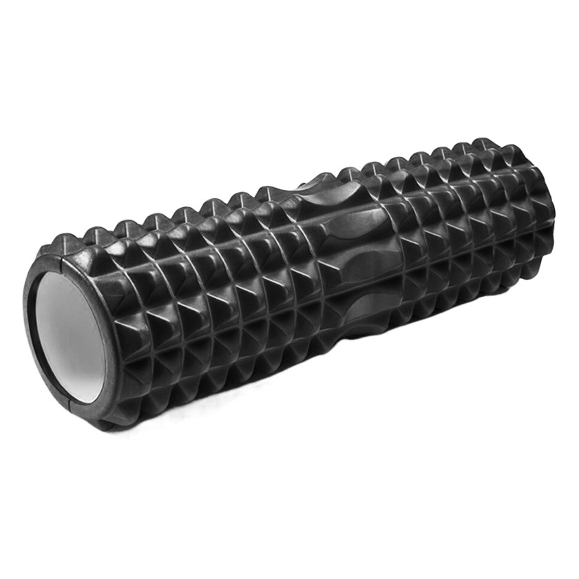 45cmEVA crescent hollow yoga column foam shaft roller muscle relaxation massage shaft fitness equipment massage stick