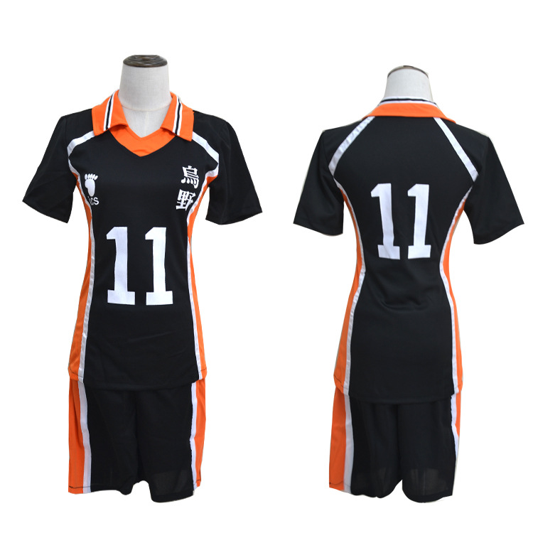 Picture of Volleyball Junior Uniform Animation Costume Volleyball Uniform cosplay Uniform Volleyball in stock