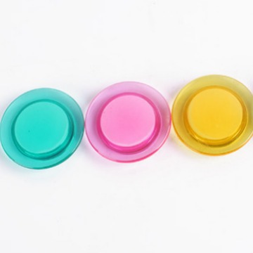 Picture of Color transparent magnetic particles magnet magnetic buckle magnetic beads teaching magnet blackboard magnetic buckle magnetic particles 10/row 20mm