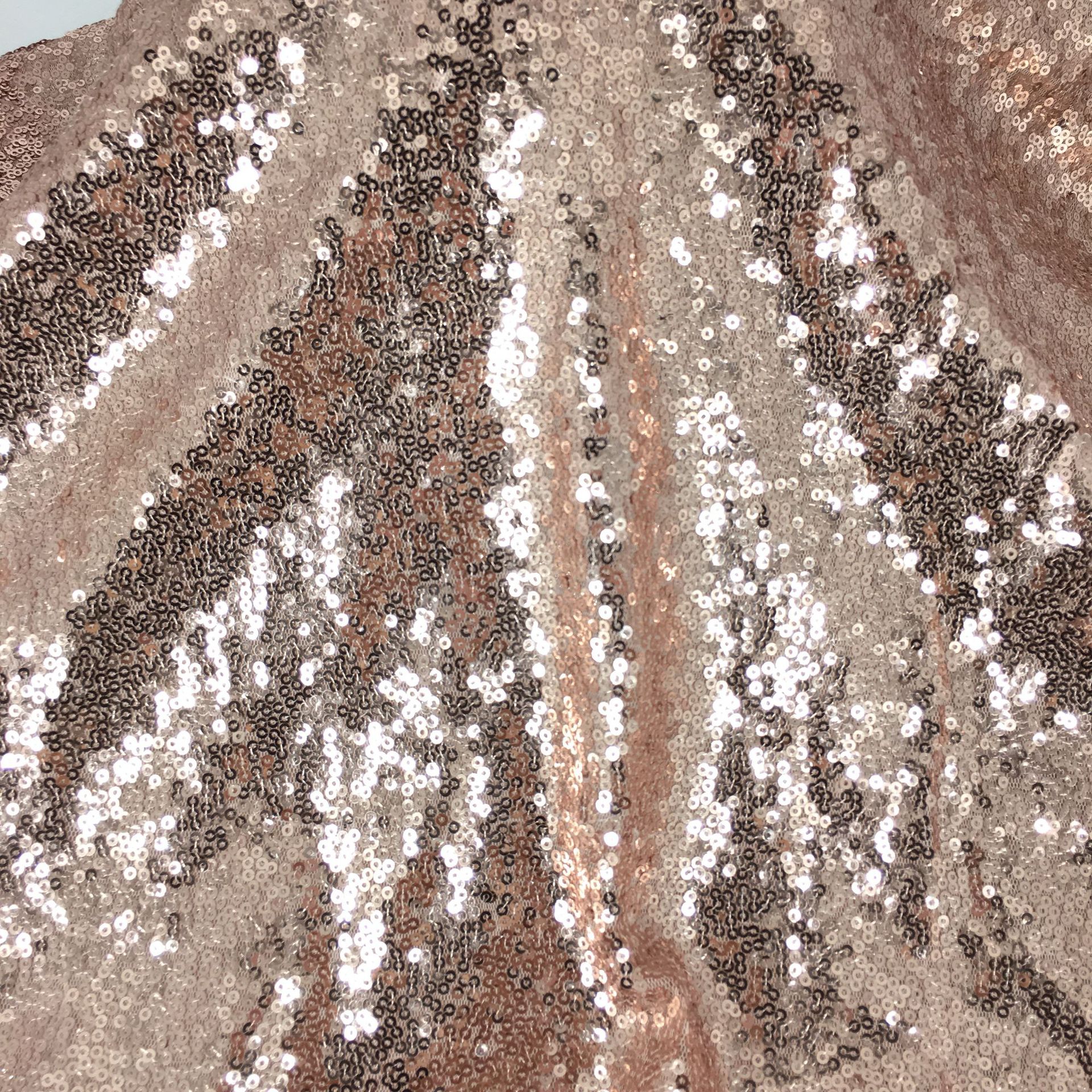 Picture of Spot wholesale 3mm sequin cloth scrambled sequin fabric wedding costume sequin fabric beaded fabric