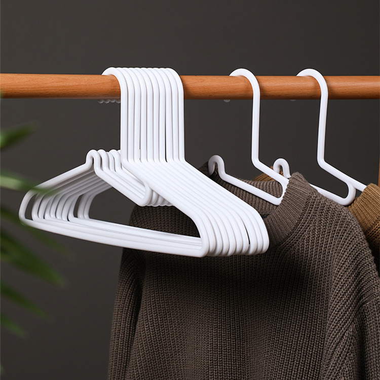 4153. Hanger household hanging clothes student dormitory non-slip seamless clothes hanging clothes drying clothes support does not pull collar wholesale