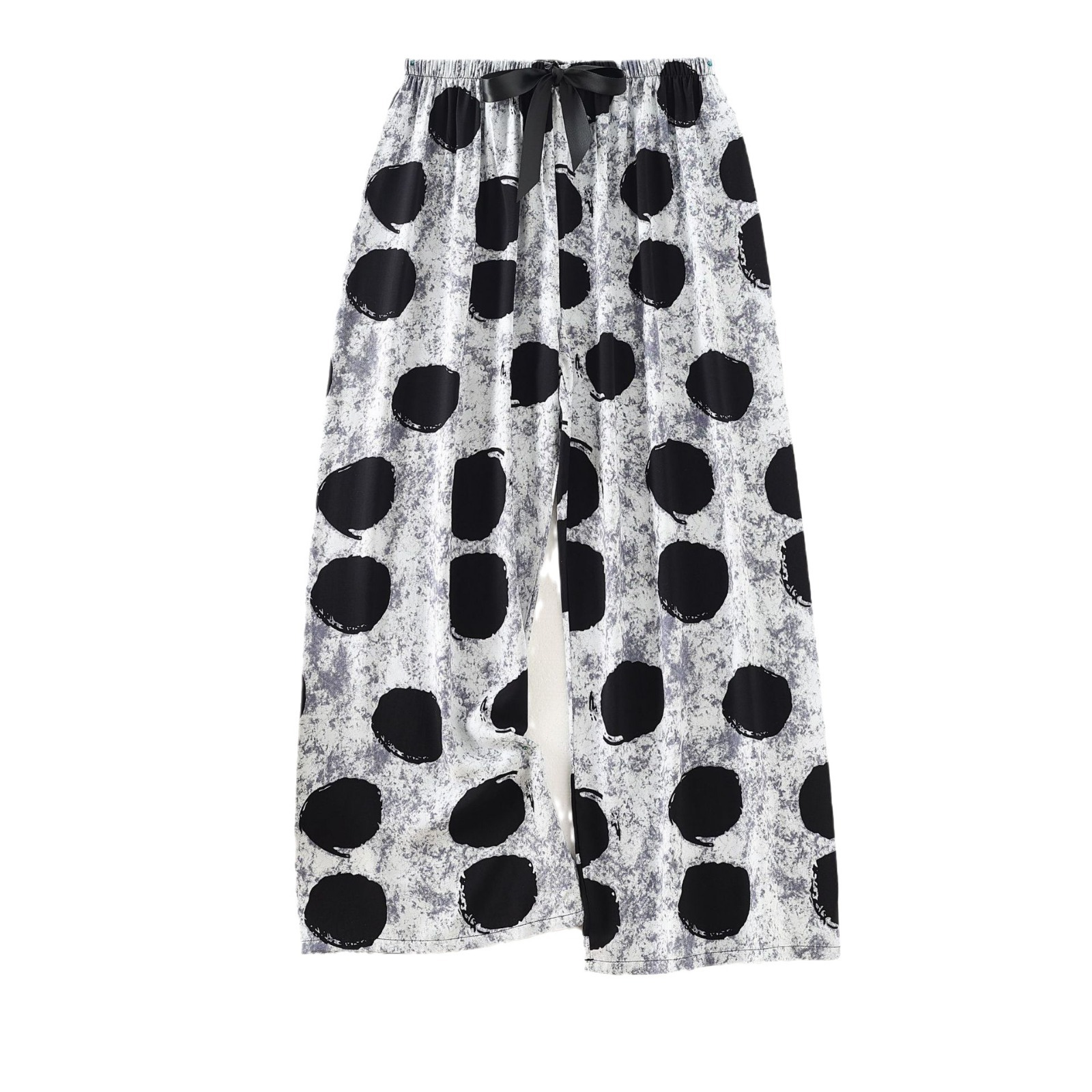 Picture of Cotton silk pajama pants women's spring and summer artificial cotton beach pants can be worn outside plus size cotton silk home wear cropped pants