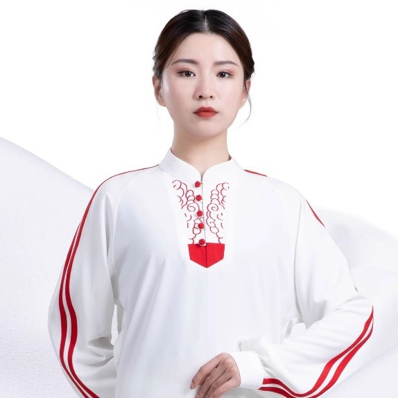 Picture of Chasing the Wind Hero Tai Chi Suit Women's Stretch Linen Chinese Style High-end Tai Chi Practice Martial Arts Suit Spring and Autumn New Arrival Men's Summer