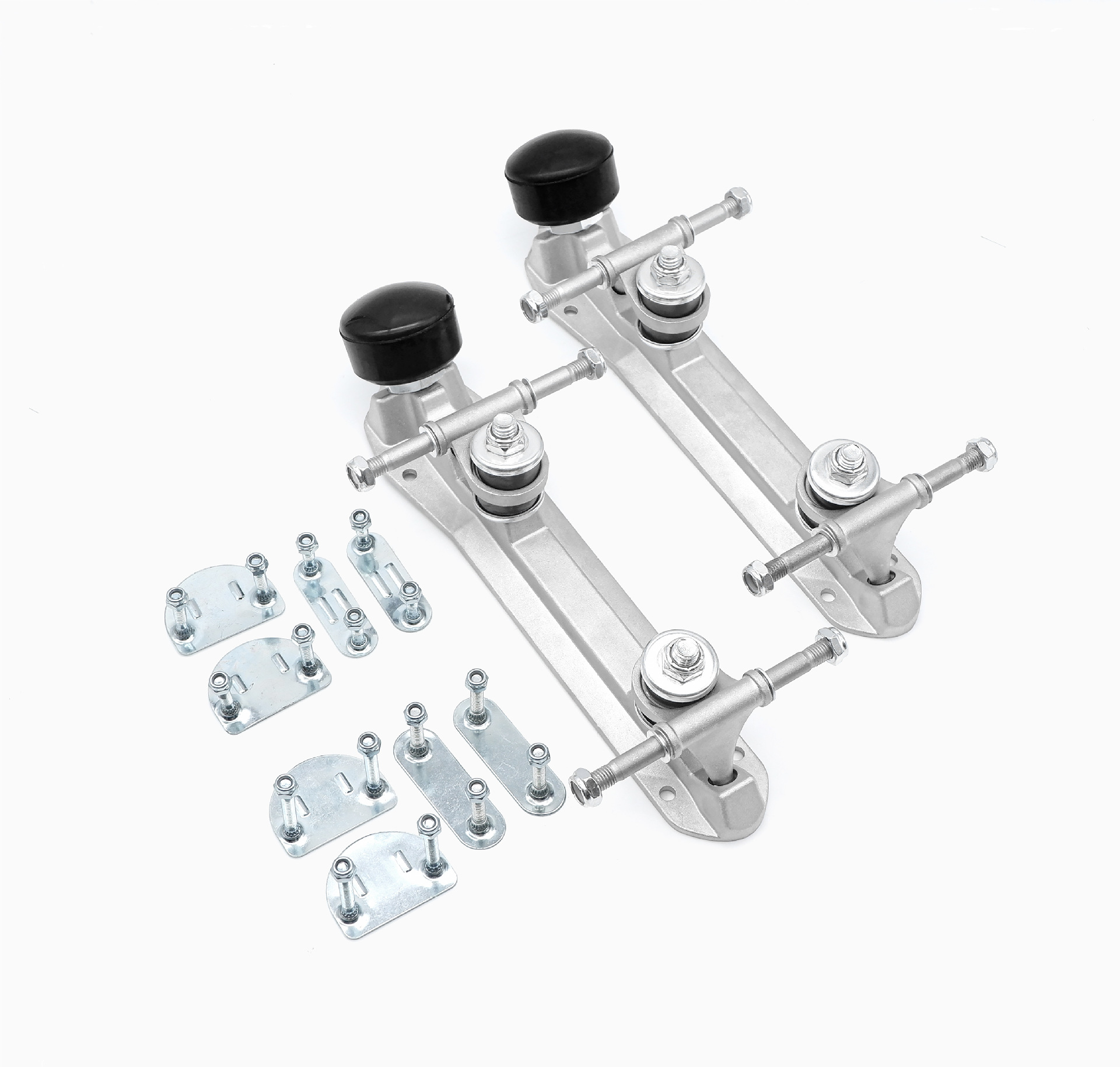 Picture of Double-row roller skates four-wheel skates aluminum alloy base roller skate accessories rollerskatingbracket
