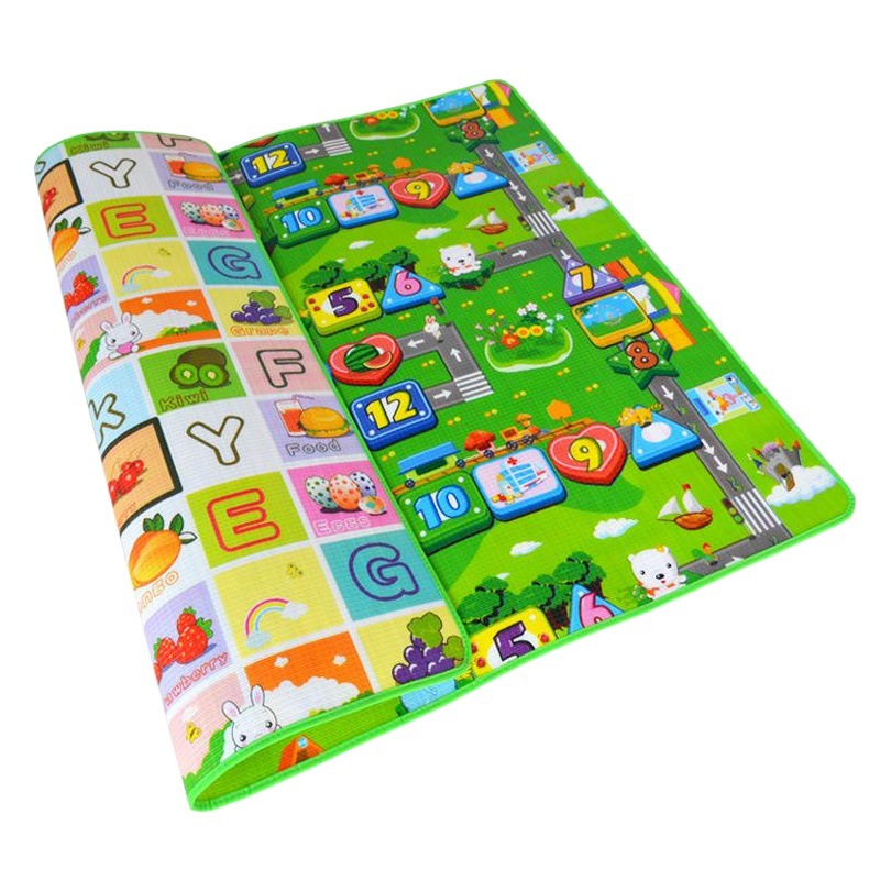 Manufacturer Supplies Baby Crawling Mat Thickened Foam Outdoor Foam Moisture-Proof Floor Mat Folding Crawling Mat