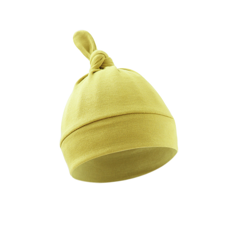 Picture of 2023 foreign trade baby pacifier hat single layer baby chirp hat baby tail hat children pullover hat