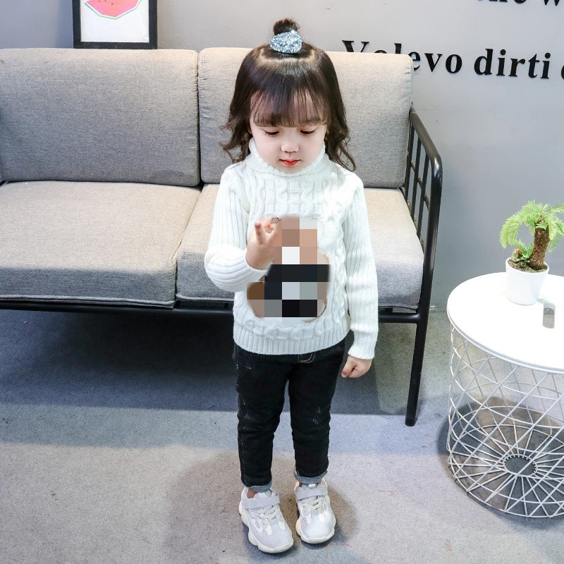 Picture of Children's Sweater Manufacturer 2025 Kidsren's Knitwear Cartoon Bear Boys' Knitwear Girls' Sweaters Cross-Border Kidsren's Clothing Export
