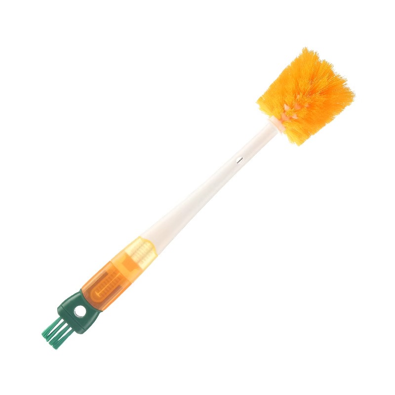 Cup Brush Cleaning Tool, Thermos Lid Cleaning Brush, Five-In-One Long-Handle Baby Bottle Brush, Cup and Straw Cleaning Brush, Useful Item