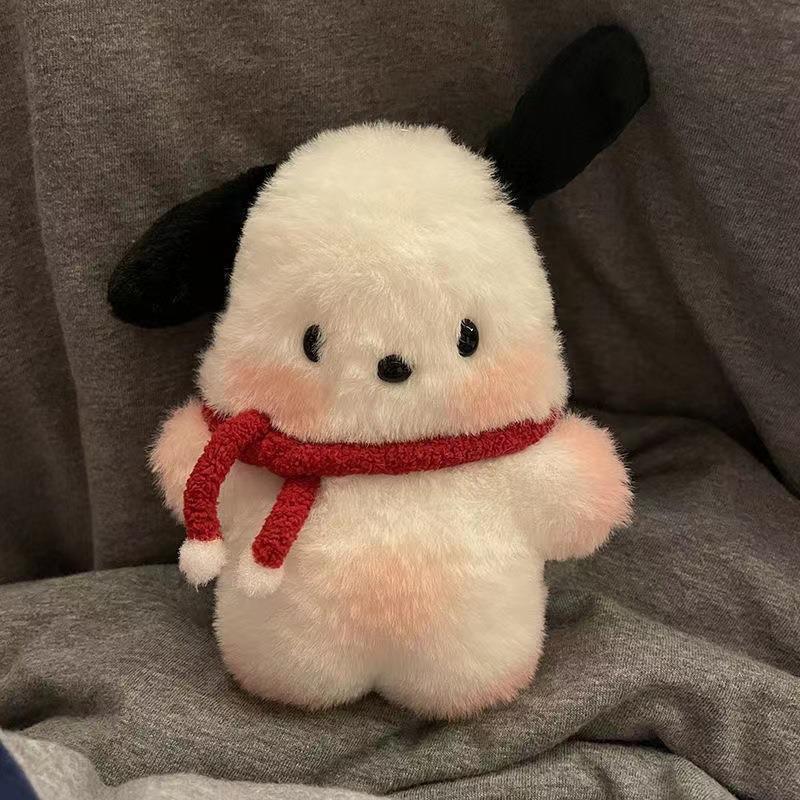 Picture of Cyber Celebrant Pilot Blush Parchal Dog Plush Doll Keychain Girl Pericardium Bag Pendant Pendant Doll Doll
