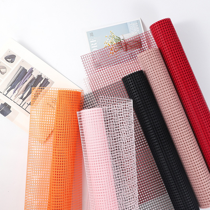 Flower Packaging Mesh Korean-style Square Mesh Bouquet Mesh Mesh Flower Shop Bags Flower Materials Bags Flower Paper Packaging Materials