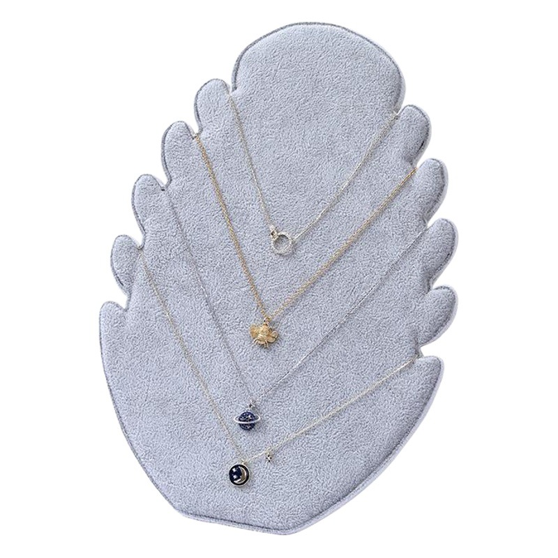 Flame Board Pendant Necklace Display Rack Ear Nail Rack Jewelry Rack Jewelry Counter Flannel Jewelry Shooting Display Props