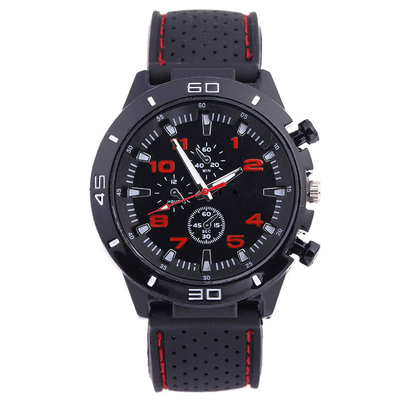 Picture of Car Wire Belt Fashion sports car Mechanical Watch Men's Series sports car Watch Student Men's Silicone Band Sports Watch