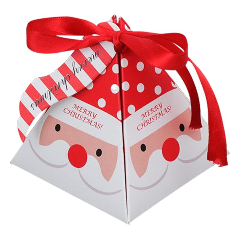 Korean Creative Christmas Candy Gift Box Christmas Gift Box Baking Small Packaging Carton Wholesale Holiday