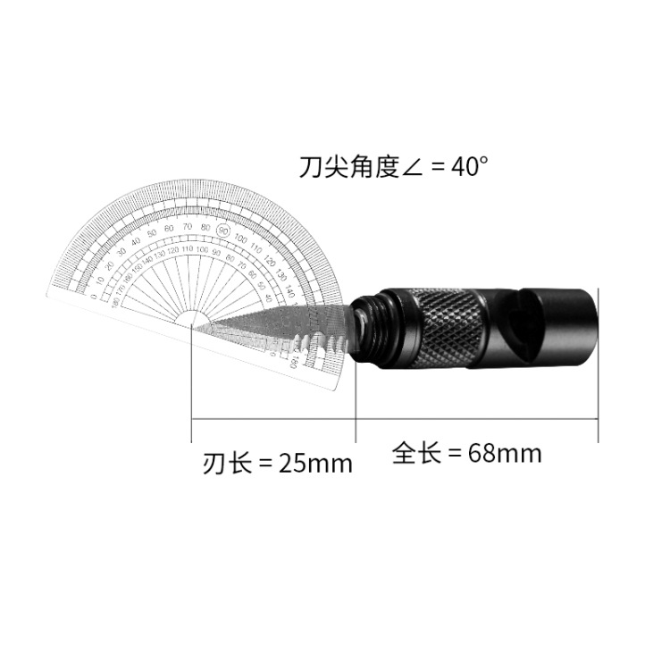 Picture of Outdoor multi-functional flint stone fire stick magnesium stick wilderness survival equipment individual field survival with small flashlight