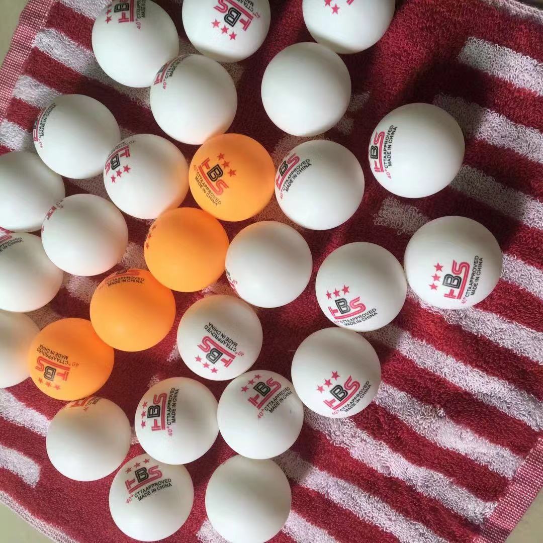 Picture of Professional table tennis match ball 30 white table tennis 3 star ABA elastic table tennis resistant yellow table tennis