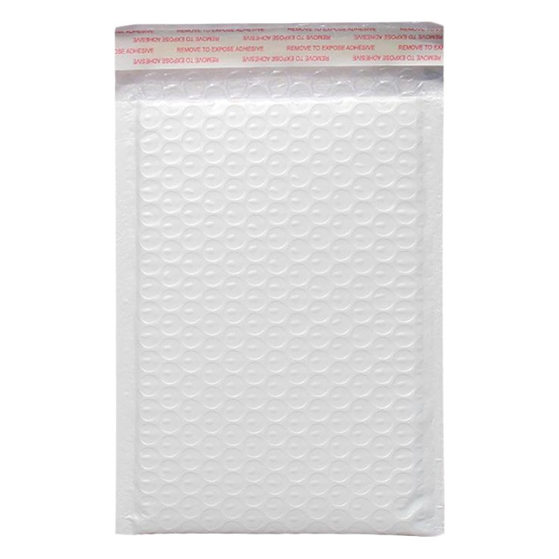 Pearl Film Bubble Bag White Foam Express Bag Waterproof Plastic Envelope Bag Thickened Shockproof Garment Bubble Bag