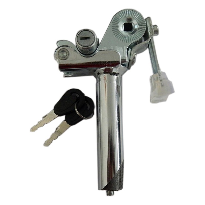 Electric bicycle seat tube seat seat Rod seat cushion saddle tube saddle with lock flip outer lock type inner lock folding Rod