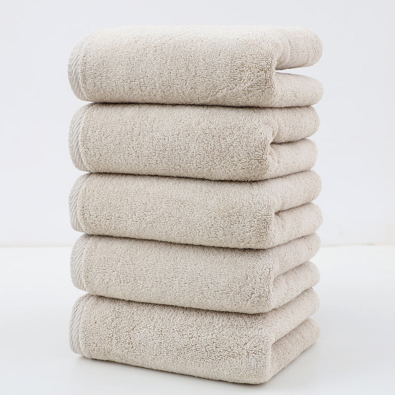 Picture of Cotton towel 5 pack Amazon cross-border European and American Foreign trade wholesale absorbent quick-drying cotton face towel face towel
