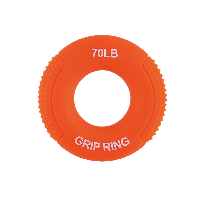 Picture of SOURCE Factory silicone grip ring with massage bump printable logo in stock grip training supplies wholesale