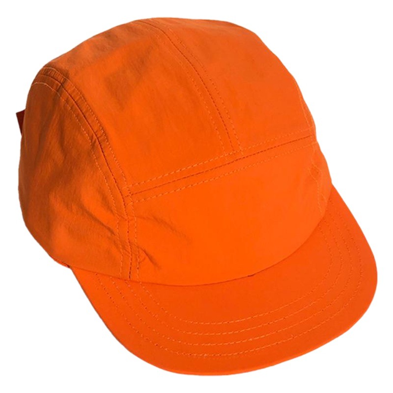 Light Version Short-Brimmed Hat for Women Original Trendy Brand Pure Color Ins Super Hot New Skateboard Pure Color Small Flat Brim Five-Piece Hat
