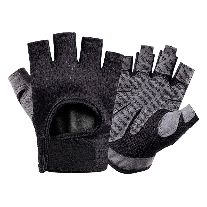 Cycling Gloves for Men and Women 0107 Half-Finger Non-Slip Shock-Absorbing Breathable Equipment Gym Bicycle Riding Non-Slip Shock-Absorbing