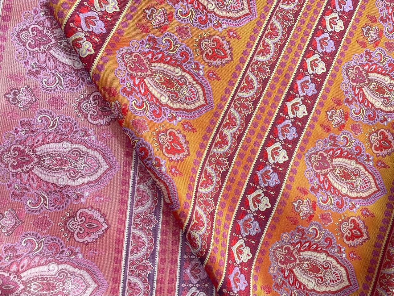 New Chinese silk fabric, ethnic pattern pattern, jacquard national style clothing, vest jacket, graduation design fabric