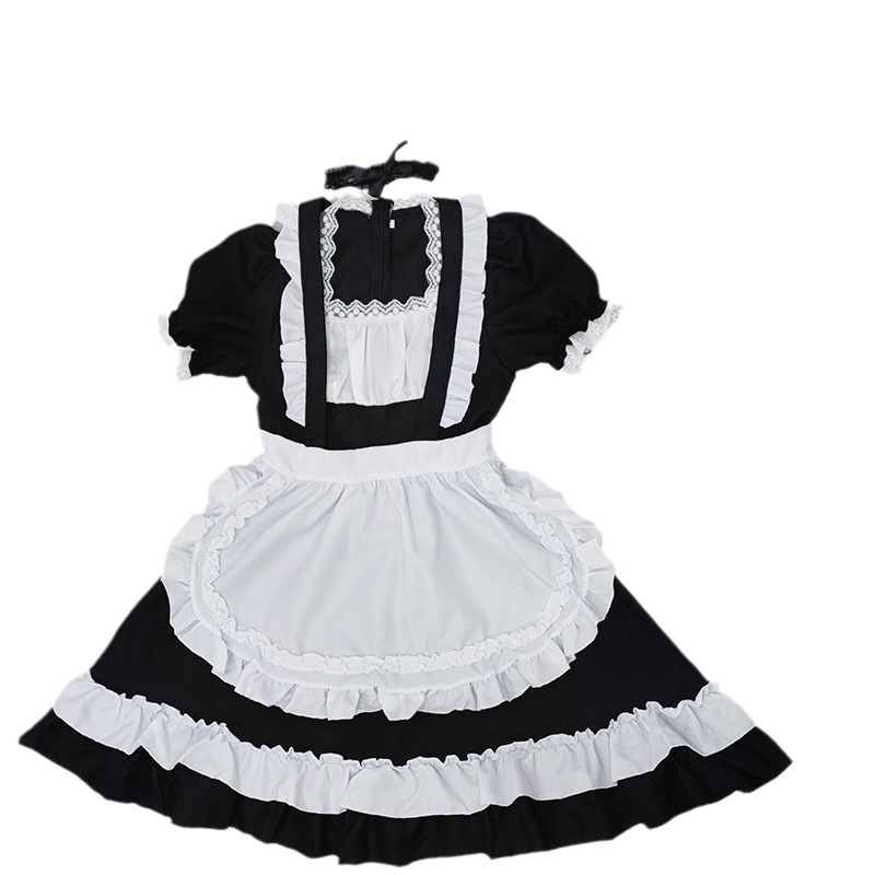 Picture of Japanese Maid Dress Pink Classic Cat Lori Maid Uniform cosplay Anime cosplay