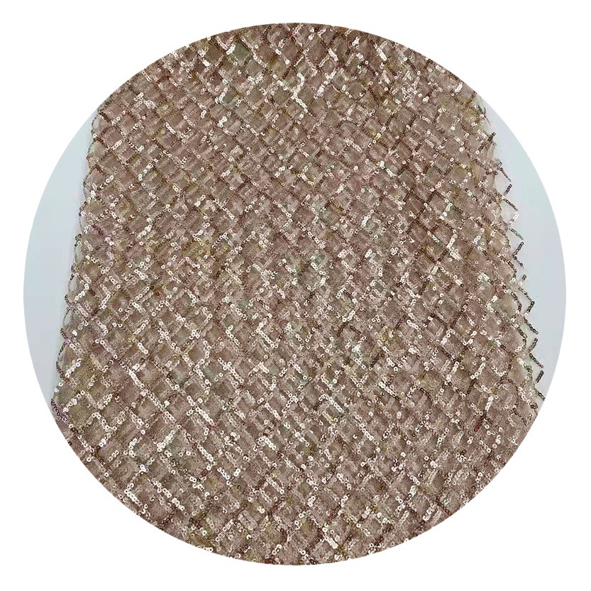 Fashion 3mm diamond lattice children's clothing Series dress jewelry popular embroidered cloth spot wholesale