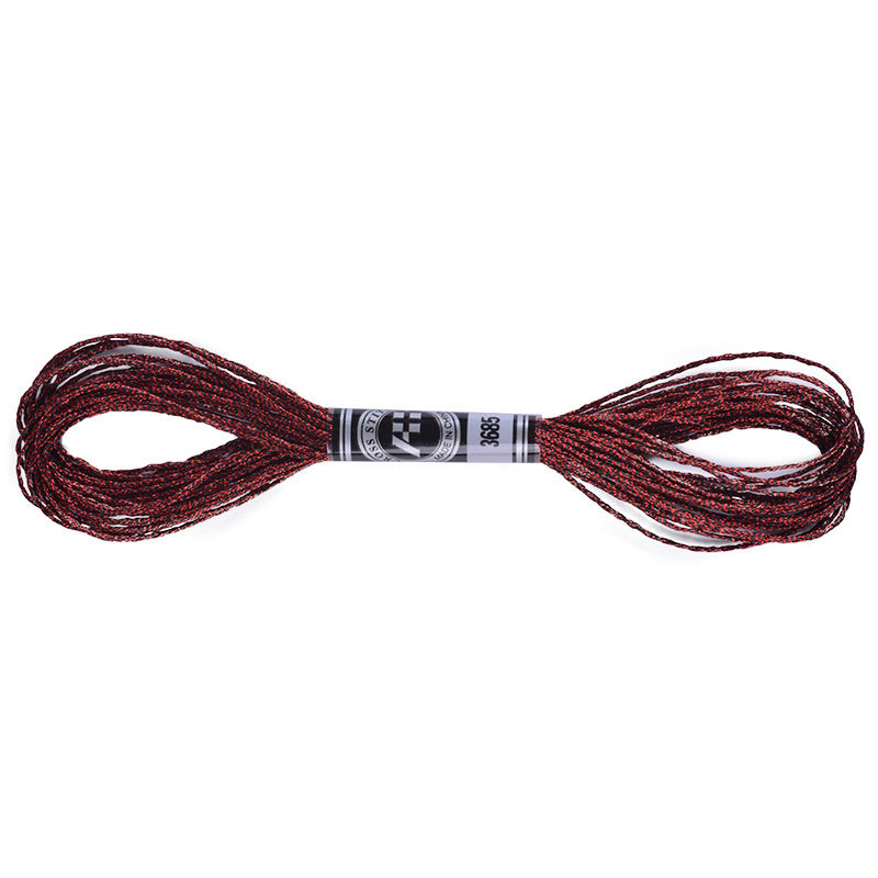 Picture of Manufacturer Wholesale Dmc Color Gold and Silver Thread Embroider Cross Stitch Thread Handmade Accessories 8.12m Strands of Metal Wire Embroider Thread