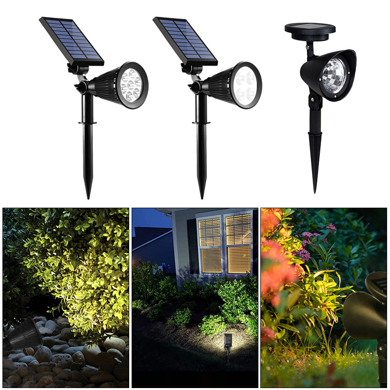 Solar Spotlights Outdoor Super Bright Rainproof Lawn Lights Home Outdoor Landscape Courtyard Lights Garden Tree Lights