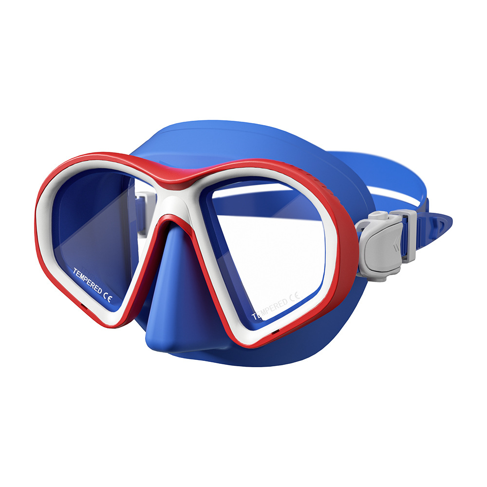 Picture of Free diving glasses myopia lens diving mirror camera bracket silicone snorkeling mirror snorkeling equipment