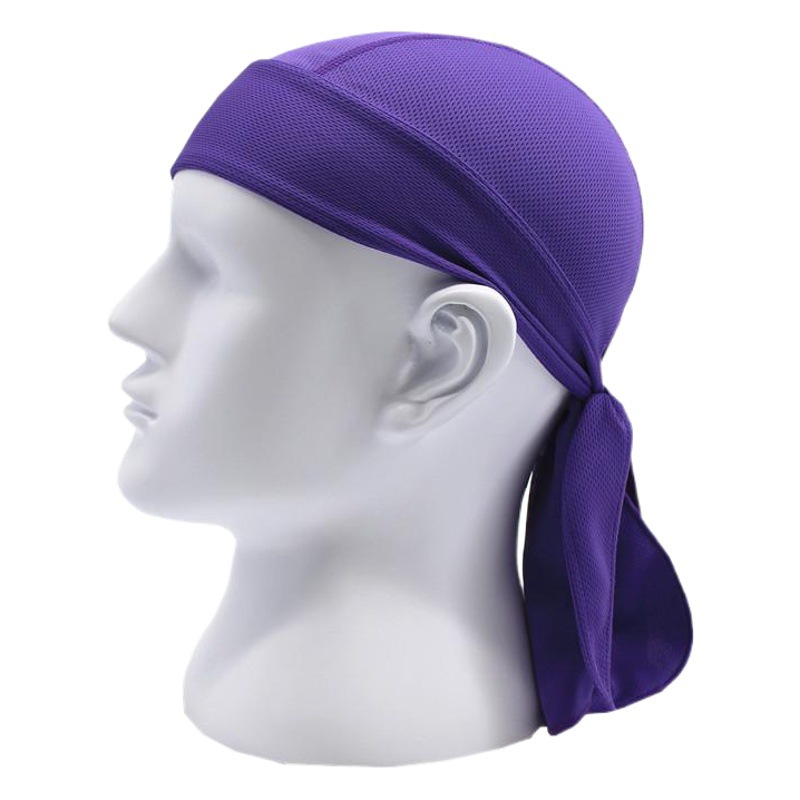 Outdoor Cycling Pirate Hat Quick-Drying Sports Turban Moisture-Wicking Breathable Sun Protection Turban Cycling Hat Small Hat