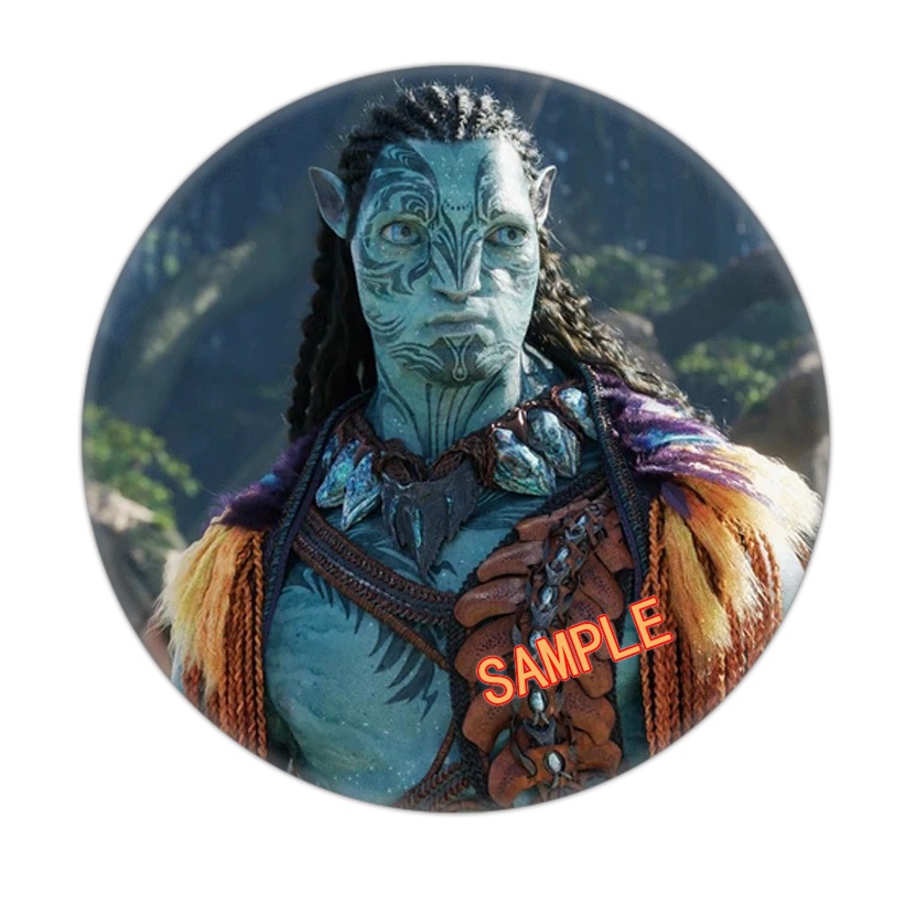Picture of New Avatar 2 Movie Surrounding Badge Yum Tinplate Brooch 1-36
