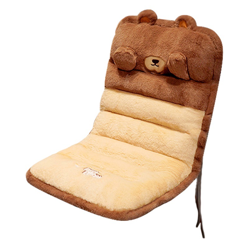 Chair Cushion with Strap Soft Thickened Student Office Sedentary Not Tired Stool Cushion for Winter Wholesale Cushion