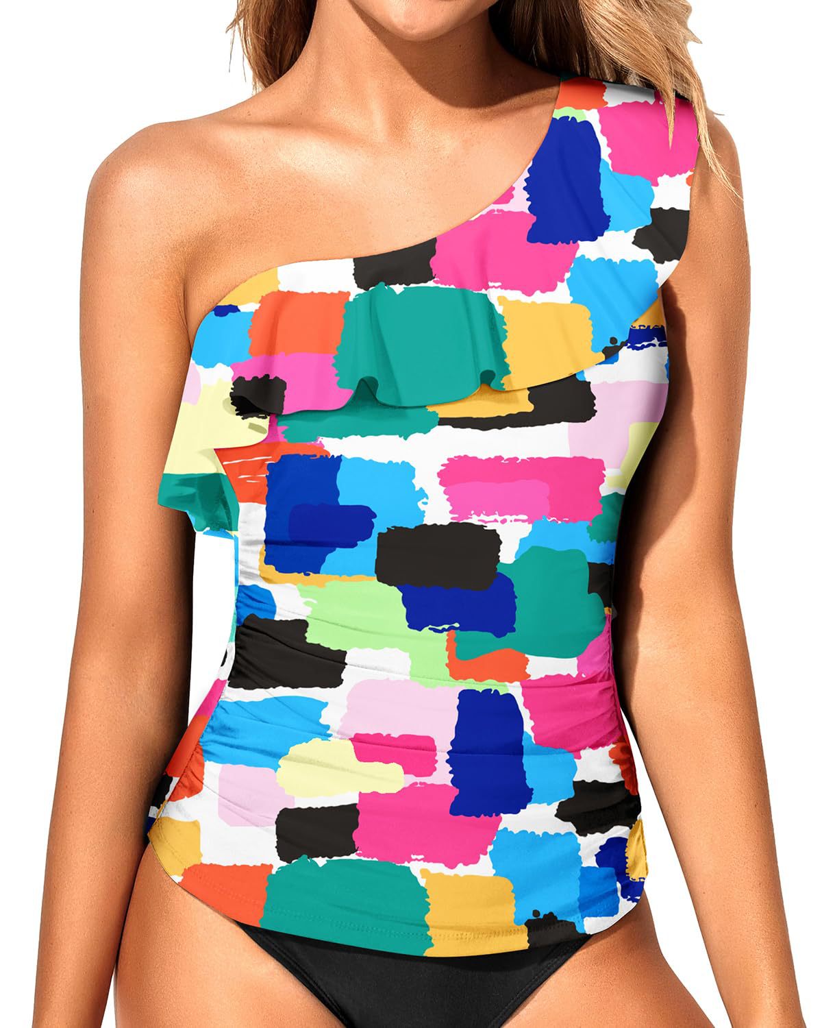 Picture of [single coat] Europe and the United States to wear 2025 women bikini split coat Europe and the United States cross-border swimsuit printing