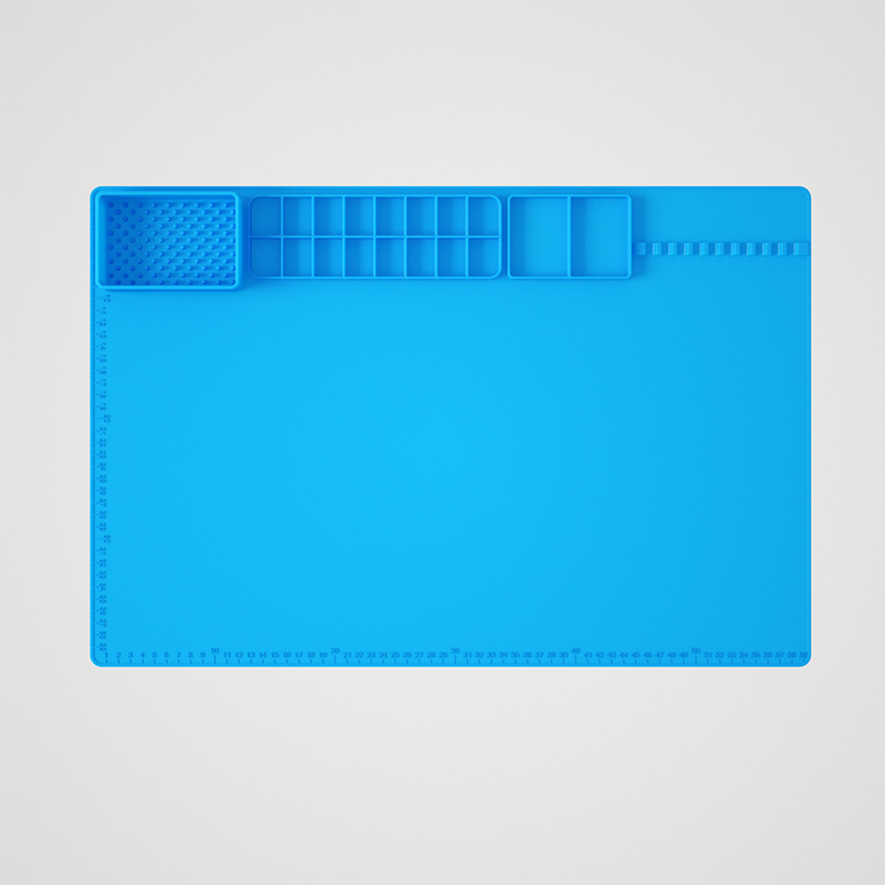 Cross-border silicone painting pad children's graffiti pad silicone painting pad easy-to-wipe easy-to-wash pigment ink silicone palette
