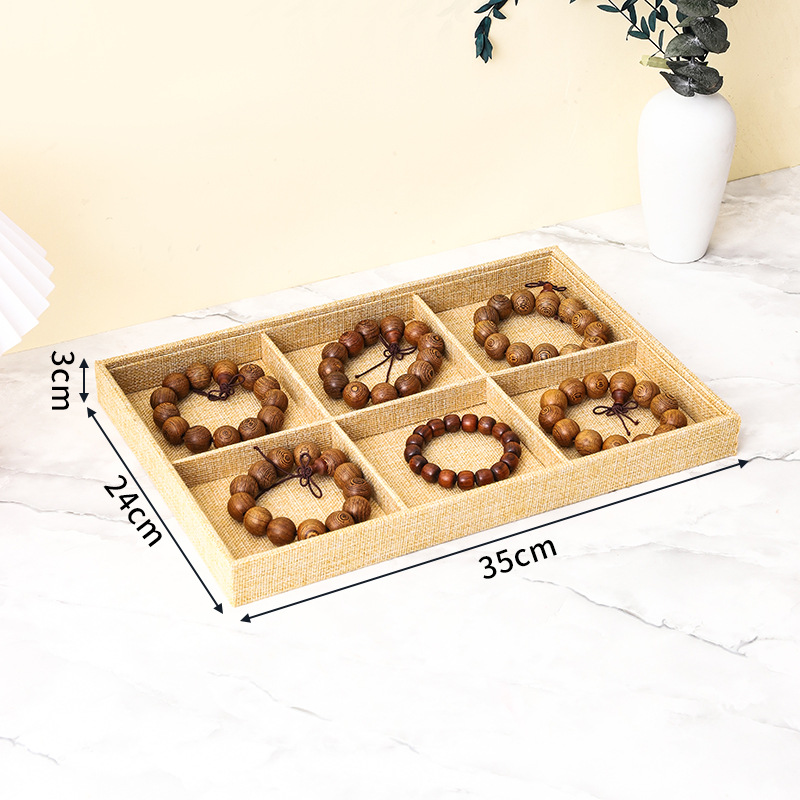 Picture of Jewelry Display Tray Advanced Necklace Rack Ring Handstring Box Bracelet Earrings Stall Bracelet Jewelry Jewelry Disc