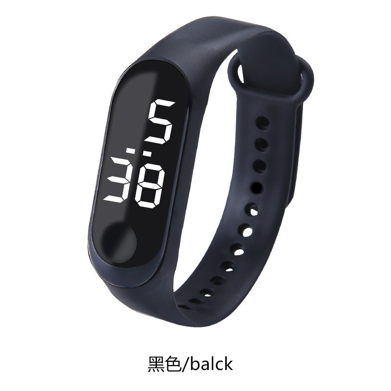 Picture of Manufacturer Simple Waterproof Led White Light Digital Watch Fashionable Student Couple Leisure Sports Touch Touch