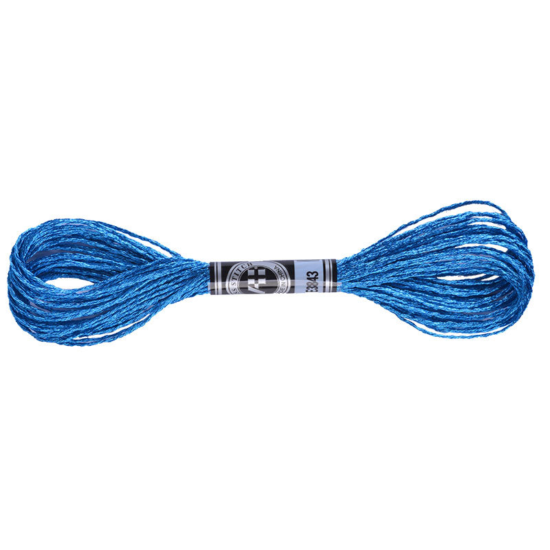 Picture of Manufacturer Wholesale Dmc Color Gold and Silver Thread Embroider Cross Stitch Thread Handmade Accessories 8.12m Strands of Metal Wire Embroider Thread