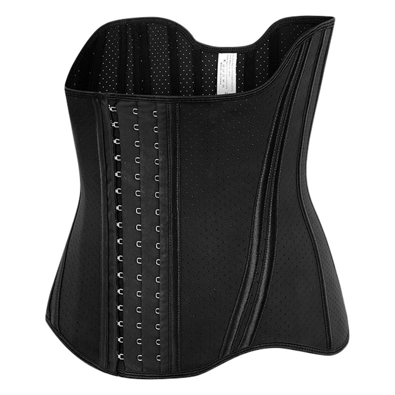 Postpartum Exercise Body Shaping Belt Breathable Waist Belt for Women 19-Bone Reinforced Version Waist Cincher Breathable Latex