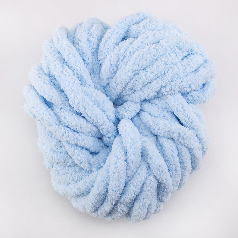Picture of Extra thick ice bar thread cat tail Iceland thread hand-woven DIY scarf blanket floor mat cat nest sofa cushion line