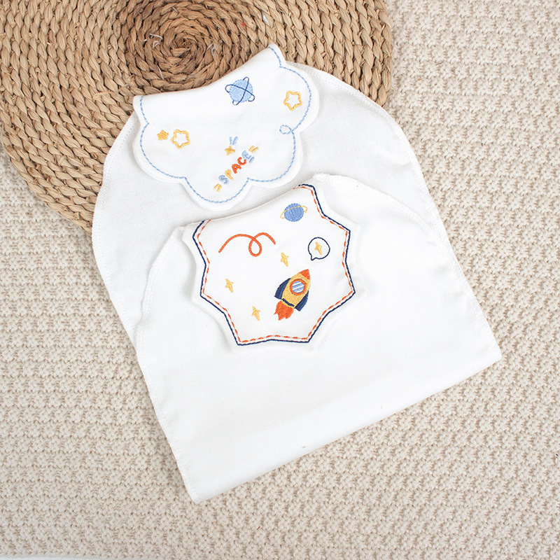 Picture of Sweat Towel Sports Children's Boys and Girls Autumn Large Type A Moon Cotton Summer Type A Baby Can Write Names