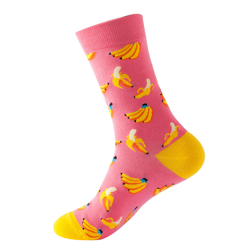 Picture of Amazon new tube socks children European and American ins wind fruit autumn and winter net red trend socks cotton manufacturers wholesale