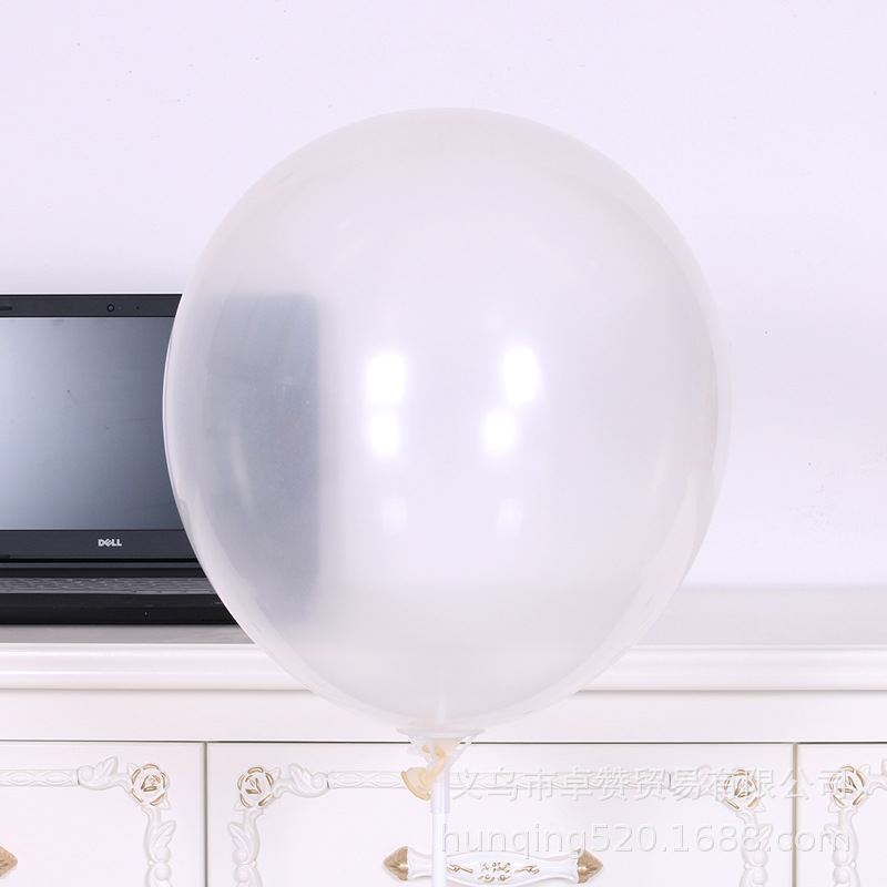 Picture of Cross-border 18 inch matted latex balloon retro color balloon wedding decoration round helium floating air ball wholesale
