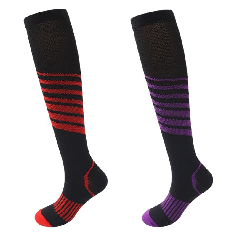 Picture of Sports Compression Socks, Multi-Color Pressure Compression Sports Socks for Men and Women, Running Sports Socks, in Stock, Direct Supply from the Manufacturer, Sweat-Absorbent